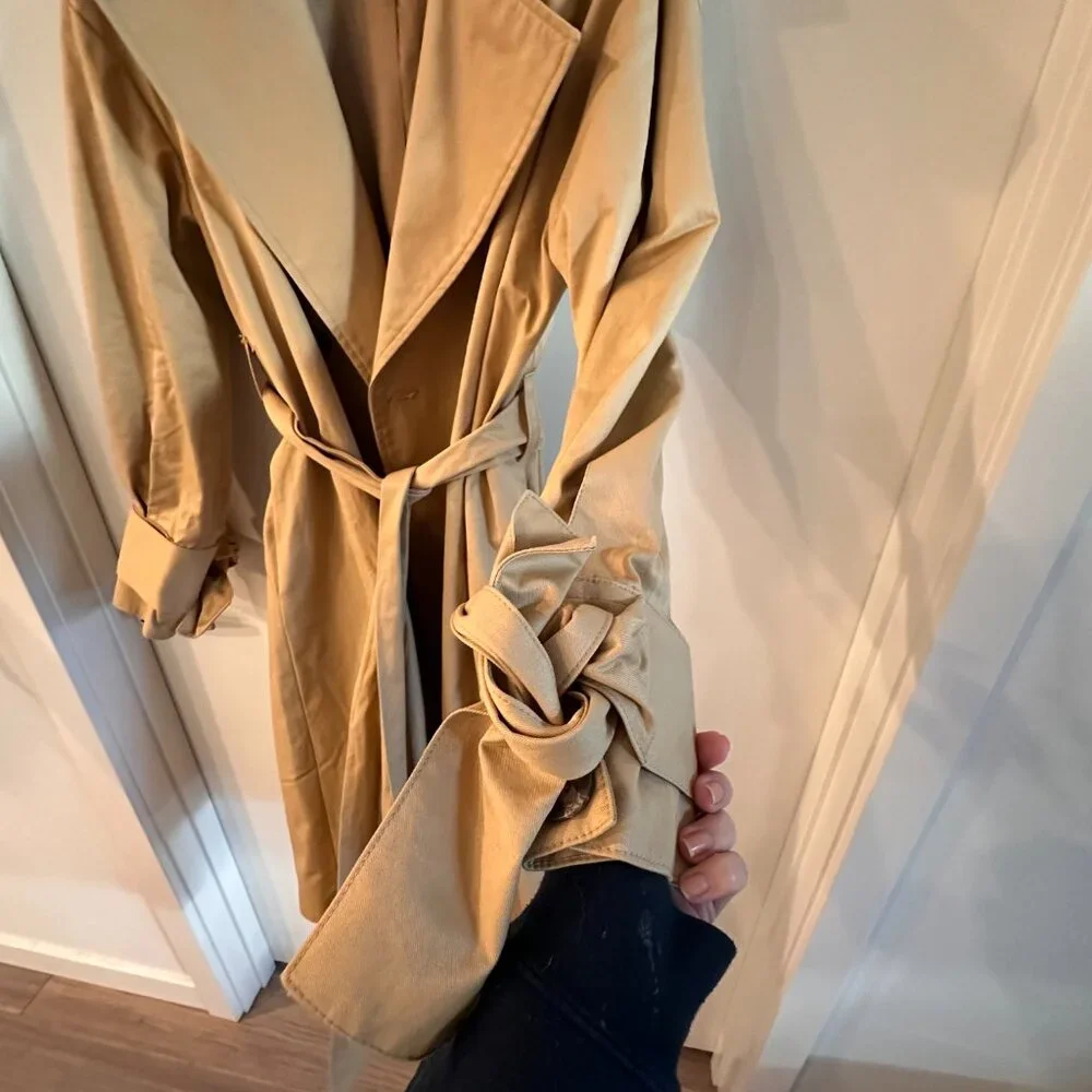 Cotton Trench Coat - Picture 4 of 7